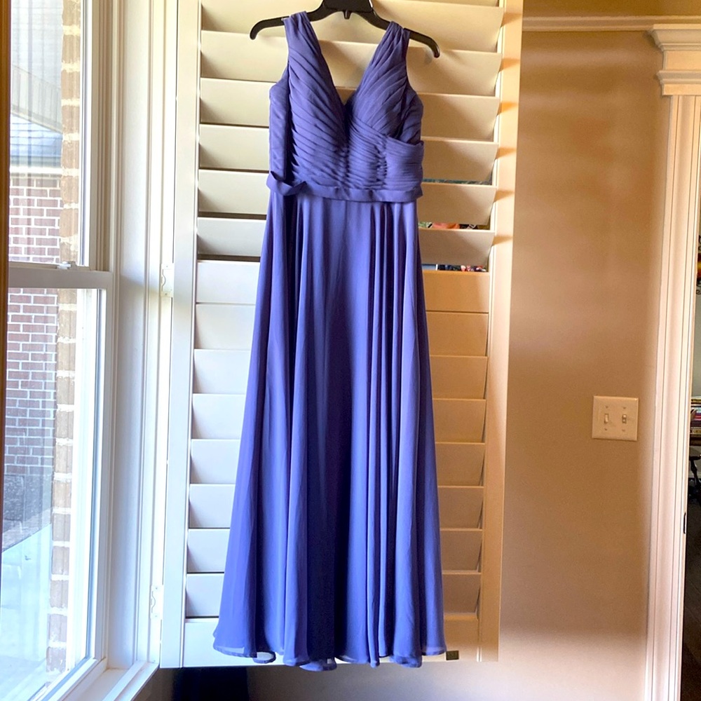 Wonen’s formal Morilee gown. Size 12. Beautiful shade of purple.